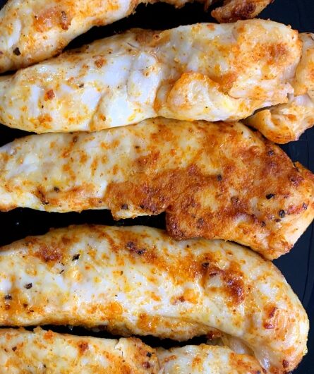 Air Fryer Chicken Tenders Recipe (No Breading Needed)